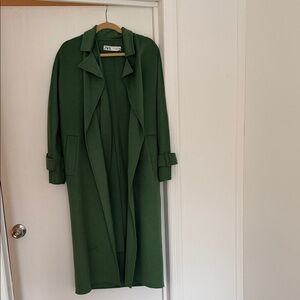 Zara Green Duster Coat
